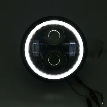 1* Motorcycle Headlight 6.5In LED Motorcycle 12V DC 1pcs 1pc Headlight White Angel
1* Motorcycle Headlight 6.5In LED Motorcycle 12V DC 1pcs 1pc Headlight White Angel