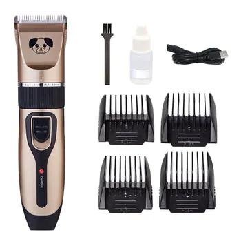 Dog Hair Trimmer Electrical Pet Professional Grooming Machine Rechargeable Shavers Hair Cutter Cat Dog Haircut Clipper 
Dog Hair Trimmer Electrical Pet Professional Grooming Machine Rechargeable Shavers Hair Cutter Cat Dog Haircut Clipper