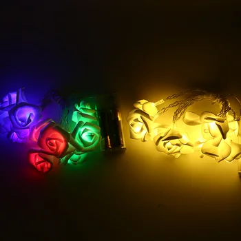 1.5M Valentine's Day New Styles LED Rose String Lights Parties Holiday Wedding Decoration Lamp 10 Roses For Home KTV
1.5M Valentine's Day New Styles LED Rose String Lights Parties Holiday Wedding Decoration Lamp 10 Roses For Home KTV