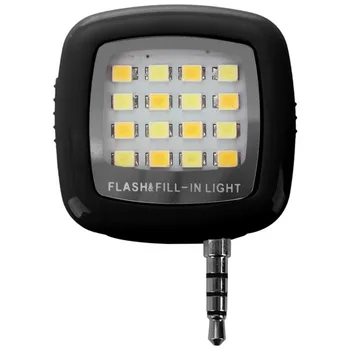 NEWKBO 3.5mm Portable Multifunctional Mini Flashlight Smart Selfie 16 LED Camera Flash Fill Light For Mobile Phone
NEWKBO 3.5mm Portable Multifunctional Mini Flashlight Smart Selfie 16 LED Camera Flash Fill Light For Mobile Phone