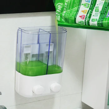 Liquid Soap Dispenser Suction wall mini soap dispenser lotion wall soap dispenser hand sanitizer Double Hand Kitchen Soap Bottle
Liquid Soap Dispenser Suction wall mini soap dispenser lotion wall soap dispenser hand sanitizer Double Hand Kitchen Soap Bottle