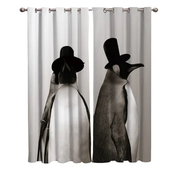 Animal Theme Cute Penguin Close-Up Biackout Window Curtains Living Room Curtain Kitchen Blackout Curtains
Animal Theme Cute Penguin Close-Up Biackout Window Curtains Living Room Curtain Kitchen Blackout Curtains