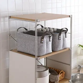 New Felt Toy Book Storage Box Collapsible Laundry Basket Dirty Hanger Storage Basket Household Storage Basket Dark Gray
New Felt Toy Book Storage Box Collapsible Laundry Basket Dirty Hanger Storage Basket Household Storage Basket Dark Gray