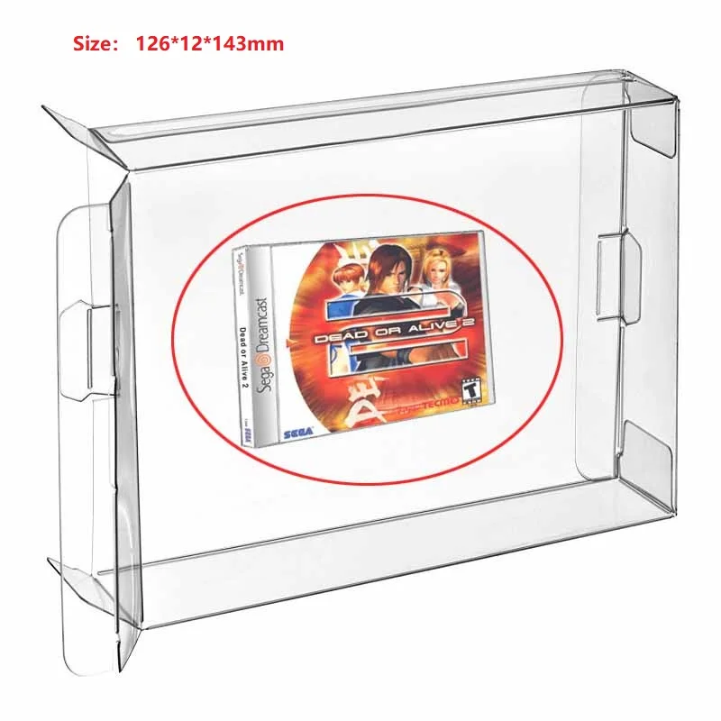 Ruitroliker 100Pcs Clear PET Box Case Sleeve Covers CIB Protector for Dreamcast single CD box
Ruitroliker 100Pcs Clear PET Box Case Sleeve Covers CIB Protector for Dreamcast single CD box