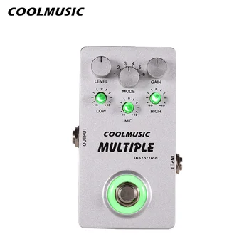 COOLMUSIC High-sensitive Digital Heavy Metal Distortion Effect Pedal Built-in 6 Distortion Effects Shell True Bypass
COOLMUSIC High-sensitive Digital Heavy Metal Distortion Effect Pedal Built-in 6 Distortion Effects Shell True Bypass
