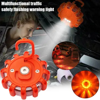 LED Road Flares Emergency Disc Safety Light Flashing Roadside Beacon Warning M8617
LED Road Flares Emergency Disc Safety Light Flashing Roadside Beacon Warning M8617