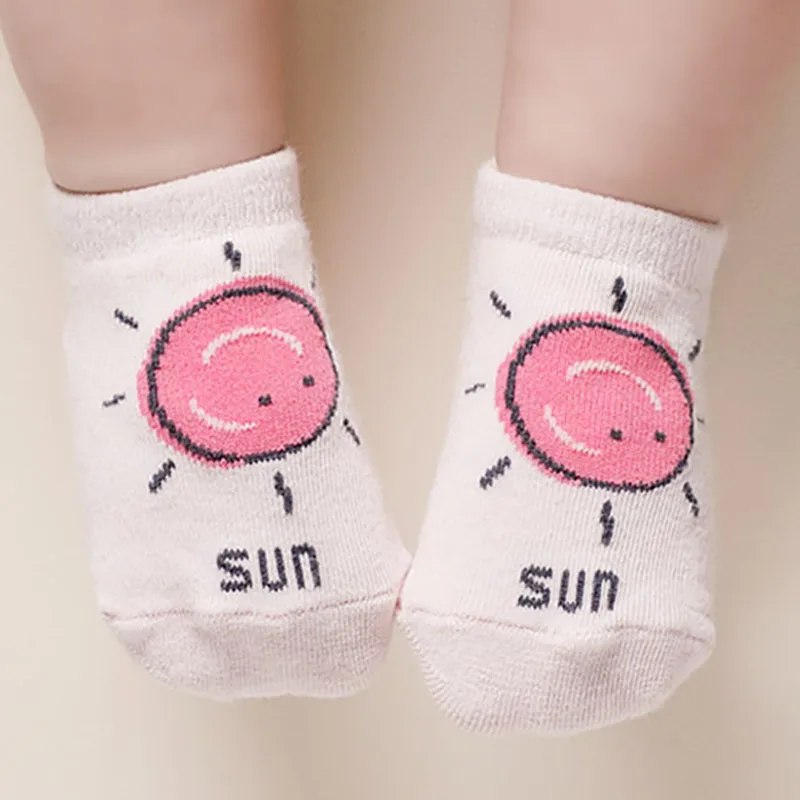 5Pairs/Lot Cute Newborn Socks Cartoon Weather Animal Pattern Baby Girl Boy Socks Cotton Newborn Infant Non-slip Floor Sock
5Pairs/Lot Cute Newborn Socks Cartoon Weather Animal Pattern Baby Girl Boy Socks Cotton Newborn Infant Non-slip Floor Sock