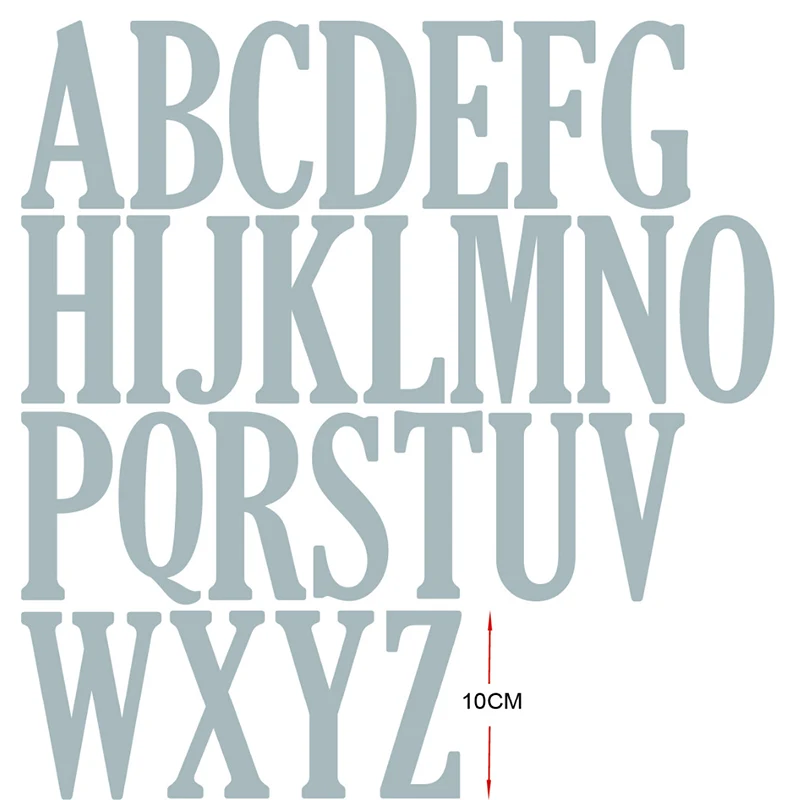 26 Alphabet English Letter Metal Cutting Dies For DIY Scrapbooking Decoration Embossing Card Craft Die Cut New
26 Alphabet English Letter Metal Cutting Dies For DIY Scrapbooking Decoration Embossing Card Craft Die Cut New