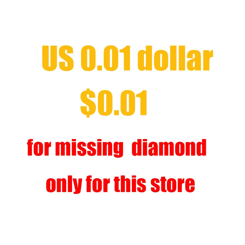 US 0.01 dollars the square or round missing stone used forstore only,this link only used for this store
US 0.01 dollars the square or round missing stone used forstore only,this link only used for this store