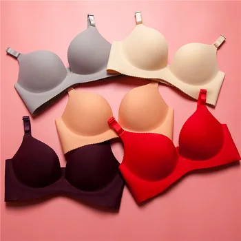 Summer Thin Section Non-Steel Ring WOMEN'S Underwear Push up Adjustable Bra Solid Seemless Bra
Summer Thin Section Non-Steel Ring WOMEN'S Underwear Push up Adjustable Bra Solid Seemless Bra