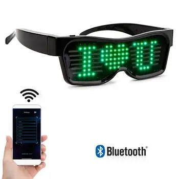 Magic Led Glasses Bluetooth Control Led Glowing Glasses Scrolling Message Display Text Animation DIY Image For Party
Magic Led Glasses Bluetooth Control Led Glowing Glasses Scrolling Message Display Text Animation DIY Image For Party