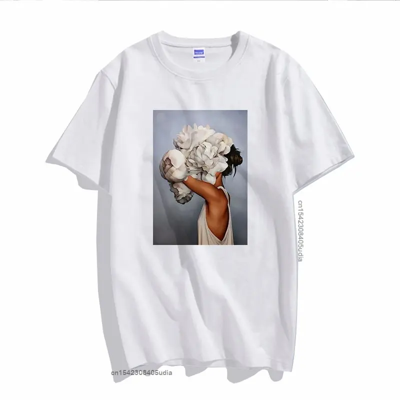 Women T-Shirt Cotton Aesthetic Tshirt Flowers White Oversized Women's Tshirt Fashion Plus Size Harajuku Men Clothing T Shirt
Women T-Shirt Cotton Aesthetic Tshirt Flowers White Oversized Women's Tshirt Fashion Plus Size Harajuku Men Clothing T Shirt