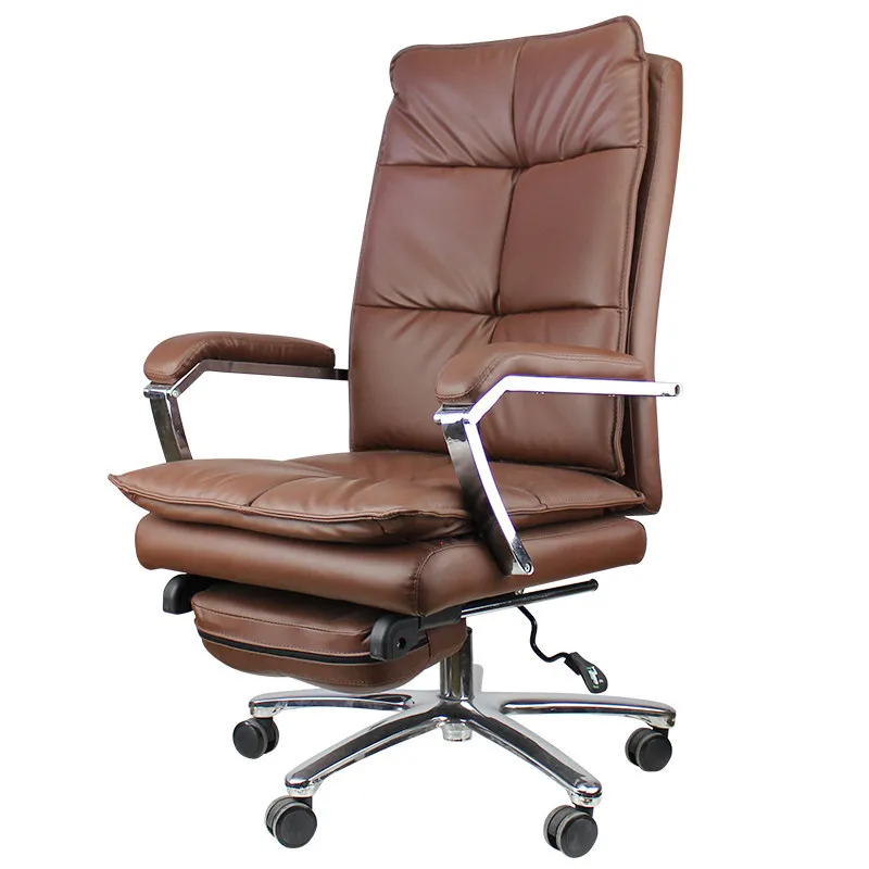Home Computer Chair Executive Chair Hide Substance Armchair Seat Swivel Chair shu fang yi Modern Minimalist
Home Computer Chair Executive Chair Hide Substance Armchair Seat Swivel Chair shu fang yi Modern Minimalist
