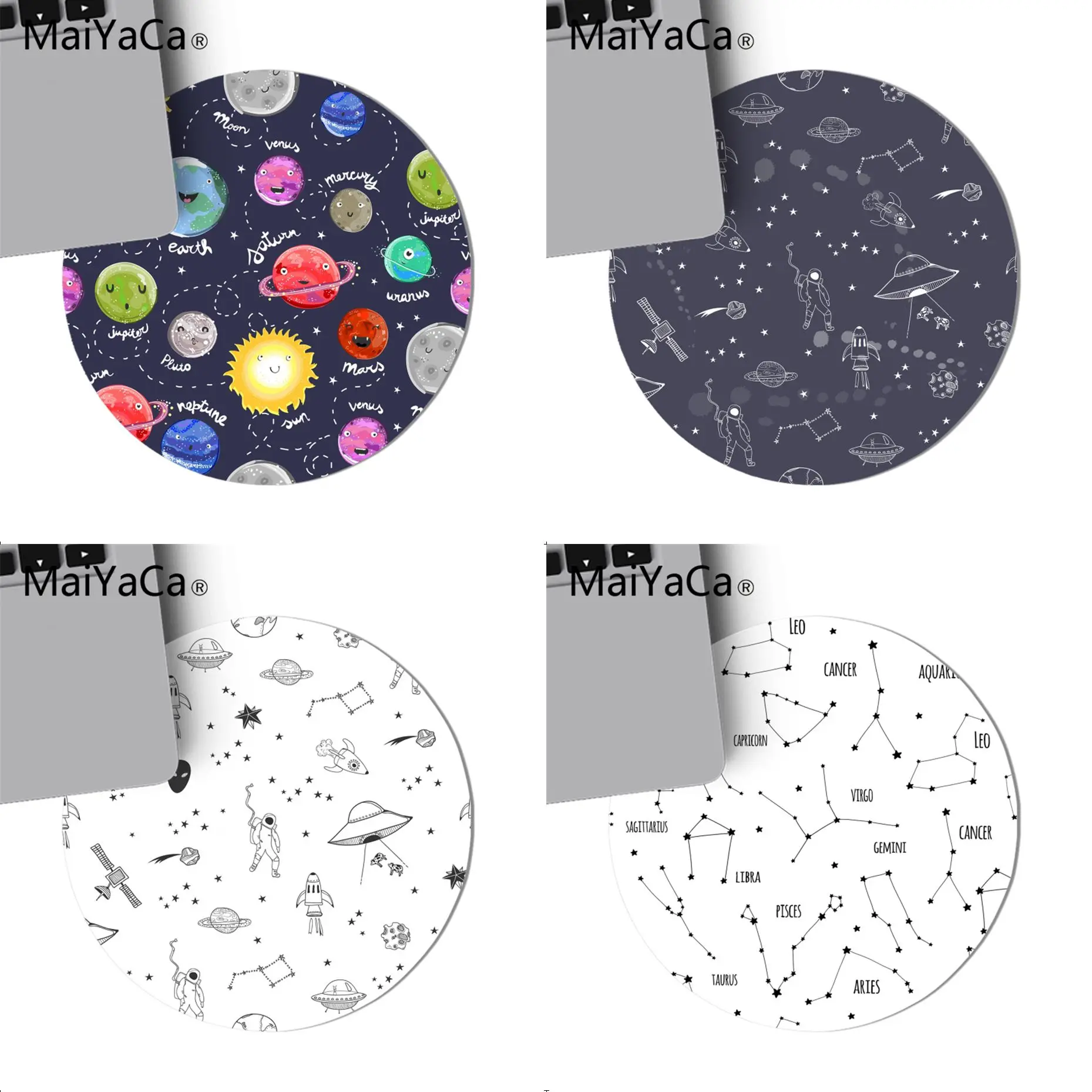 MaiYaCa Beautiful universe starry sky Keyboard Gaming MousePads Game Mouse Pad round mouse Mat Anti Slip gaming Mousepad 22x22cm
MaiYaCa Beautiful universe starry sky Keyboard Gaming MousePads Game Mouse Pad round mouse Mat Anti Slip gaming Mousepad 22x22cm