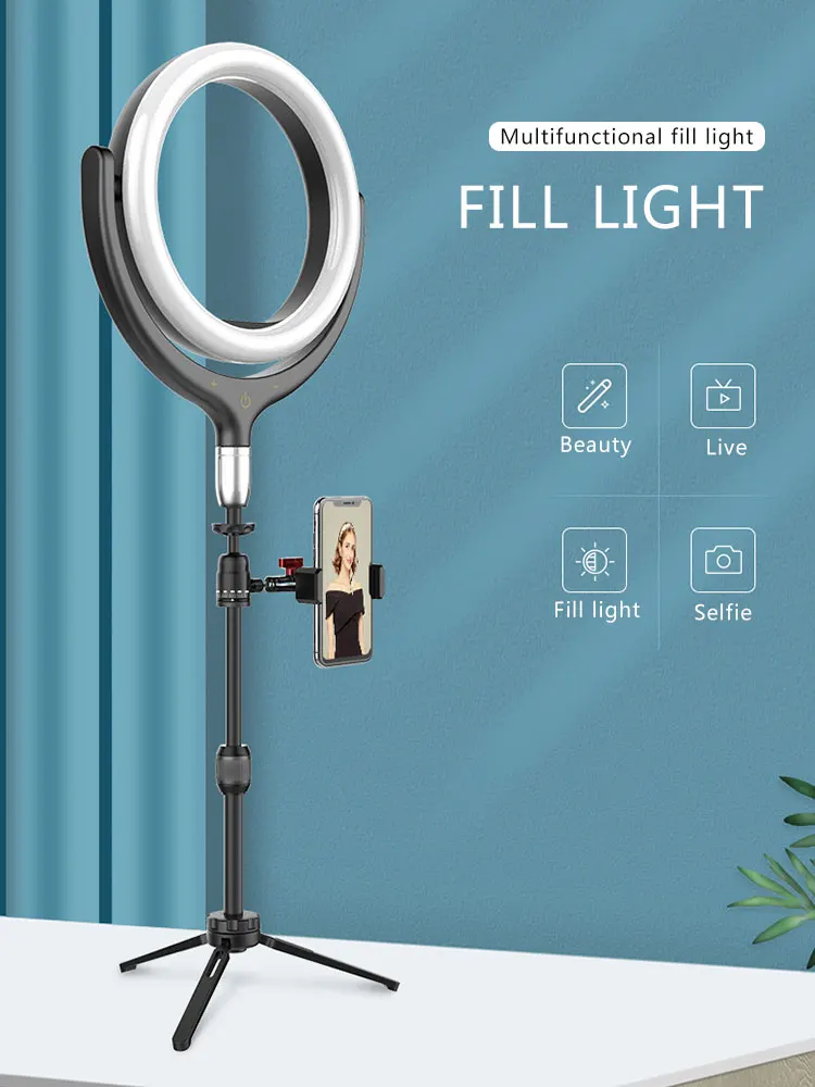 LED Selfie Ring Light Photo Studio Light 30CM Dimmable Adjustable Lamp With Table Tripod for Makeup Live Steam Instagram Youtube
LED Selfie Ring Light Photo Studio Light 30CM Dimmable Adjustable Lamp With Table Tripod for Makeup Live Steam Instagram Youtube