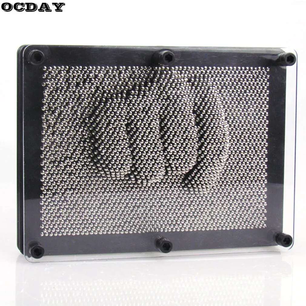 OCDAY 3D Clone Metal Pin Art Hand Shape Model Board Sculptures Children Toys Pinscreen Needle Painting Art Carving Pinart Gift
OCDAY 3D Clone Metal Pin Art Hand Shape Model Board Sculptures Children Toys Pinscreen Needle Painting Art Carving Pinart Gift