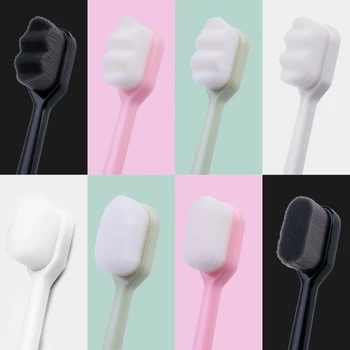 1Pc Ultra-fine Bristle Million Wave Toothbrush Antibacterial Nano Soft Tooth Brush Eco-friendly With Holder Portable Teeth Care
1Pc Ultra-fine Bristle Million Wave Toothbrush Antibacterial Nano Soft Tooth Brush Eco-friendly With Holder Portable Teeth Care