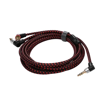 90 Degree 3.5mm Male to 2 RCA Male Cable Right Angle Stereo AUX Y Splitter Cord Microphone Jack Plug for Laptop 3M
90 Degree 3.5mm Male to 2 RCA Male Cable Right Angle Stereo AUX Y Splitter Cord Microphone Jack Plug for Laptop 3M