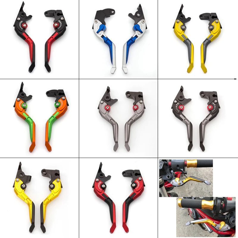 CNC 3D Motorcycle Folding Extendable Brake Clutch Levers For Suzuki HAYABUSA GSXR1300 GSX1300R 2008-2017 2009 2010 2011 2012 | Автомобили