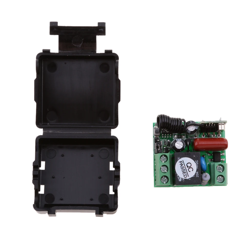 Gate Window Door 433MHZ Wireless 1 Key Portable Remote Control Switch Receiver Gate Window Door 433MHZ Wireless 1 Key Portable Remote Control Switch Receiver