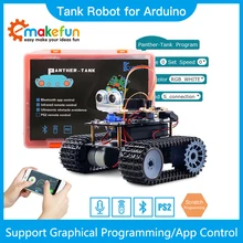 Emakefun Tank Robot for Arduino Starter Kit Smart Car With Lesson APP RC Robotics Learning Kit STEAM Toys For Children
Emakefun Tank Robot for Arduino Starter Kit Smart Car With Lesson APP RC Robotics Learning Kit STEAM Toys For Children