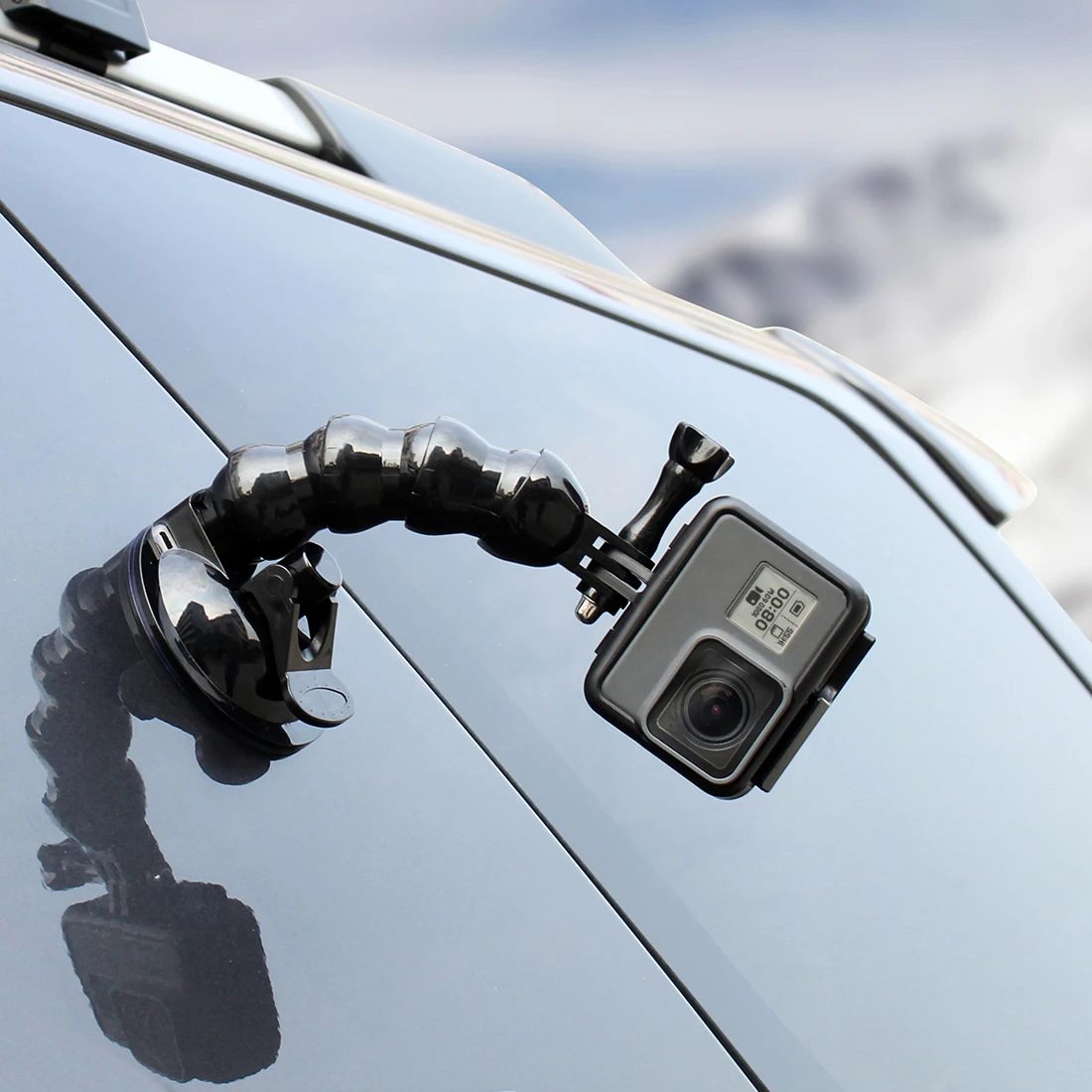 SOONSUN Jaws Flex Suction Cup with Phone Clip Holder 1/4 Mount Adapter for GoPro Hero 7 6 5 4 for DJI Osmo Action Accessories
SOONSUN Jaws Flex Suction Cup with Phone Clip Holder 1/4 Mount Adapter for GoPro Hero 7 6 5 4 for DJI Osmo Action Accessories