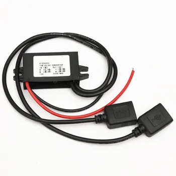 Hot 12V to 5V Dual USB Power Adapter Converter Cable Connector Car Charger For Phone
Hot 12V to 5V Dual USB Power Adapter Converter Cable Connector Car Charger For Phone