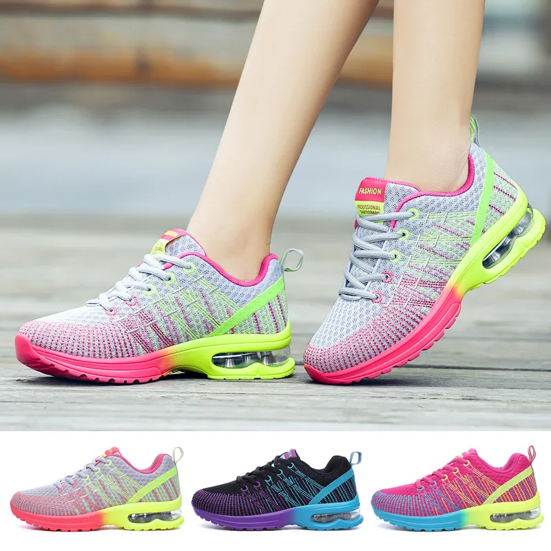 Sport Running Shoes Woman Outdoor Breathable Comfortable Shoes Lightweight Athletic Mesh Sneakers
Sport Running Shoes Woman Outdoor Breathable Comfortable Shoes Lightweight Athletic Mesh Sneakers