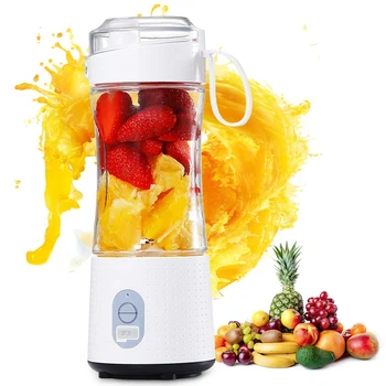 Portable Blender Personal Size Blender for Smoothies and Shakes Handheld Fruit Mixer Machine 13Oz USB Rechargeable Juicer Cup
Portable Blender Personal Size Blender for Smoothies and Shakes Handheld Fruit Mixer Machine 13Oz USB Rechargeable Juicer Cup