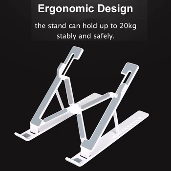 Portable Laptop Stand Foldable Support Base Notebook Stand Holder For Macbook Pro Air HP Lap desk Computer Cooling Bracket Riser
Portable Laptop Stand Foldable Support Base Notebook Stand Holder For Macbook Pro Air HP Lap desk Computer Cooling Bracket Riser