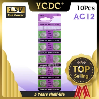 Cheap Real Power Button Battery 10pcs LR43 Button Cell Coin Battery Alkaline AG12 V12GA SR43W SG12 260 1.55V SR43W, SR43,
Cheap Real Power Button Battery 10pcs LR43 Button Cell Coin Battery Alkaline AG12 V12GA SR43W SG12 260 1.55V SR43W, SR43,