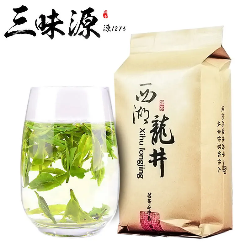 

China Classic Quality Organic West Lake Longjing Tea A+ 250g Chinese High Moutain Dragon Well Green tea Xi Hu Long Jing Tea