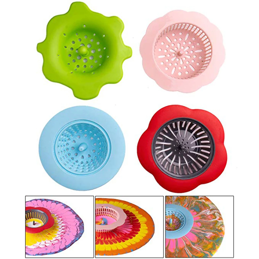 4 Pcs Catchers Paint Pouring Strainers Unique Design Plastic Silicone Paint Pouring Strainers of Acrylic Pouring Supplies
4 Pcs Catchers Paint Pouring Strainers Unique Design Plastic Silicone Paint Pouring Strainers of Acrylic Pouring Supplies