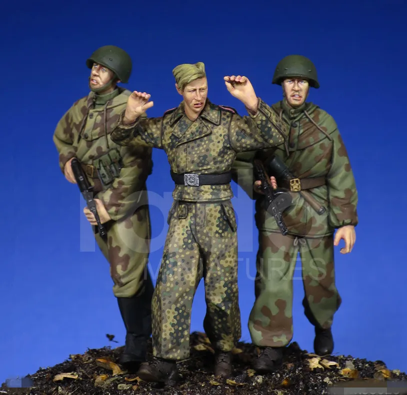 1/35 смолы фигурки модели наборы Второй мировой войны военные Unassambled Неокрашенный
