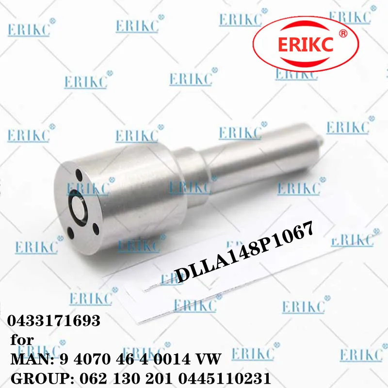 Дизельная горелка ERIKC DLLA148P1067 0433171693 для MAN: 9 4070 46 4 0014 VW GROUP: 062 130 201 0445110231 
Дизельная горелка ERIKC DLLA148P1067 0433171693 для MAN: 9 4070 46 4 0014 VW GROUP: 062 130 201 0445110231