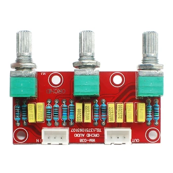HIFI Amplifier Passive Tone Board Bass Treble Volume Control Preamp Board(Finished Product)
HIFI Amplifier Passive Tone Board Bass Treble Volume Control Preamp Board(Finished Product)