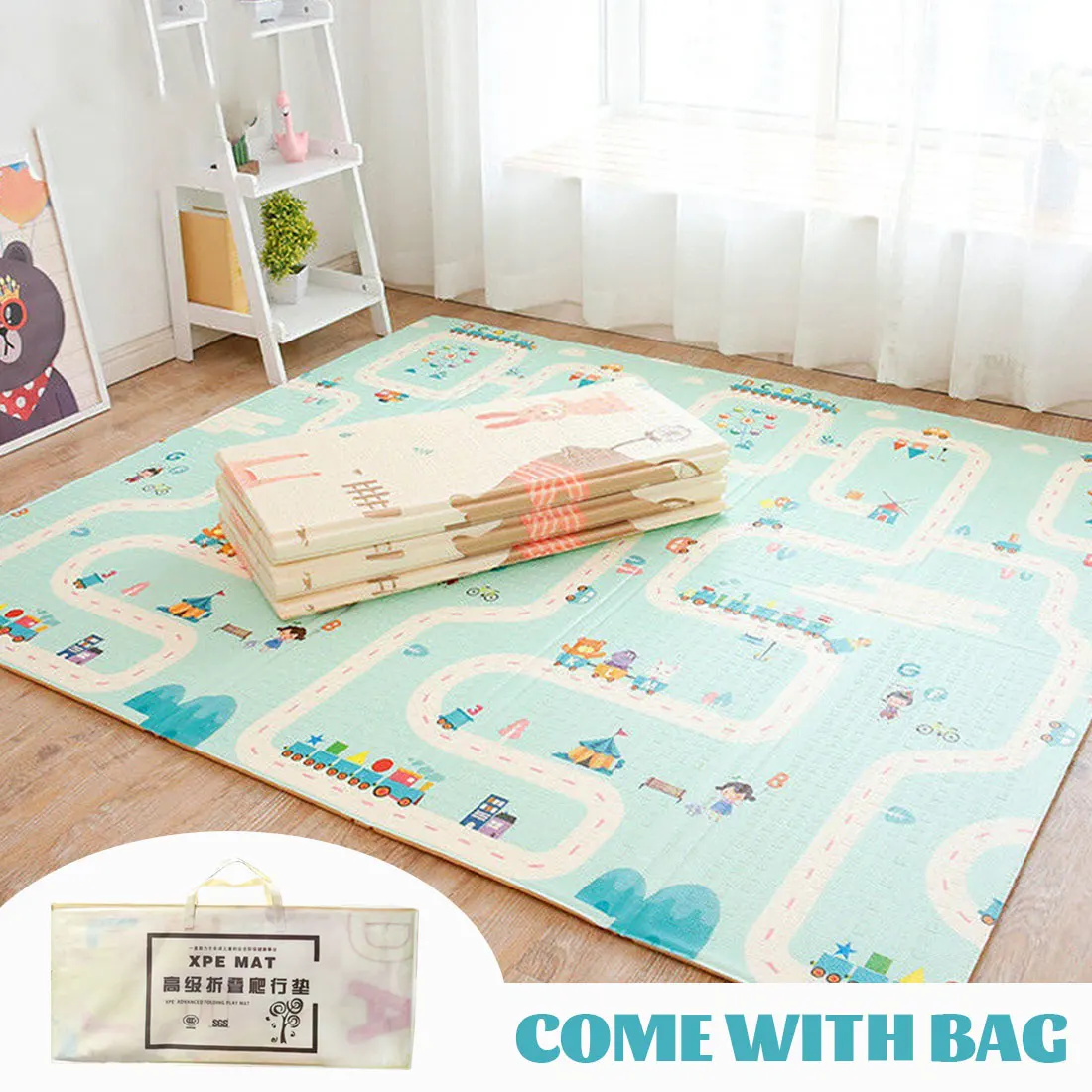Foldable Baby Play Mat Xpe Puzzle Mat Educational Children's Carpet in the Nursery Climbing Pad Kids Rug Activitys 200x180xcm
Foldable Baby Play Mat Xpe Puzzle Mat Educational Children's Carpet in the Nursery Climbing Pad Kids Rug Activitys 200x180xcm