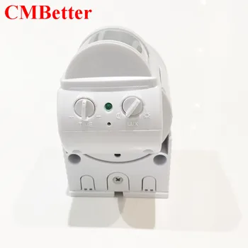 New Adjustable 220-240V 50Hz 180 Degree Intelligent PIR Infrared Motion Sensor Detector Movement Switch led sensor switch CM080
New Adjustable 220-240V 50Hz 180 Degree Intelligent PIR Infrared Motion Sensor Detector Movement Switch led sensor switch CM080