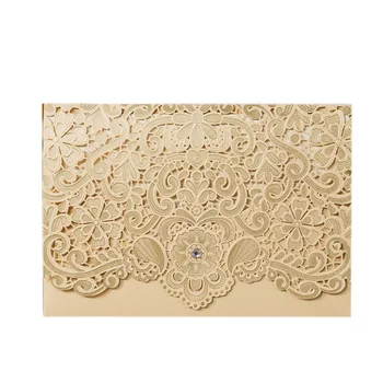 50Pcs Cut Luxury Flora Wedding Invitations Card Elegant Lace Print Envelopes Wedding Party Decoration
50Pcs Cut Luxury Flora Wedding Invitations Card Elegant Lace Print Envelopes Wedding Party Decoration