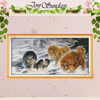 Harmonious Homeland Counted Cross Stitch DIY 11 14CT Cross Stitch Set Tibetan Mastiff Cross-stitch Kits Embroidery Needlework 
Harmonious Homeland Counted Cross Stitch DIY 11 14CT Cross Stitch Set Tibetan Mastiff Cross-stitch Kits Embroidery Needlework