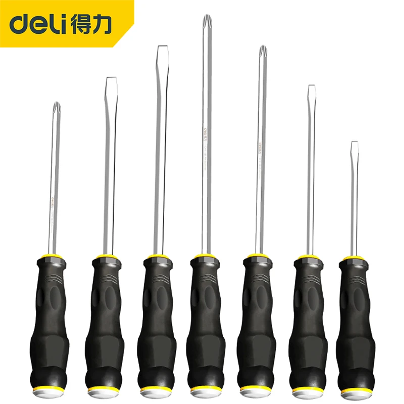 DELI Industrial Grade Screwdriver Multifunction Knockable Cross/Slotted Screwdrivers With Magnet Repair Tool Diy Hand Tools
DELI Industrial Grade Screwdriver Multifunction Knockable Cross/Slotted Screwdrivers With Magnet Repair Tool Diy Hand Tools