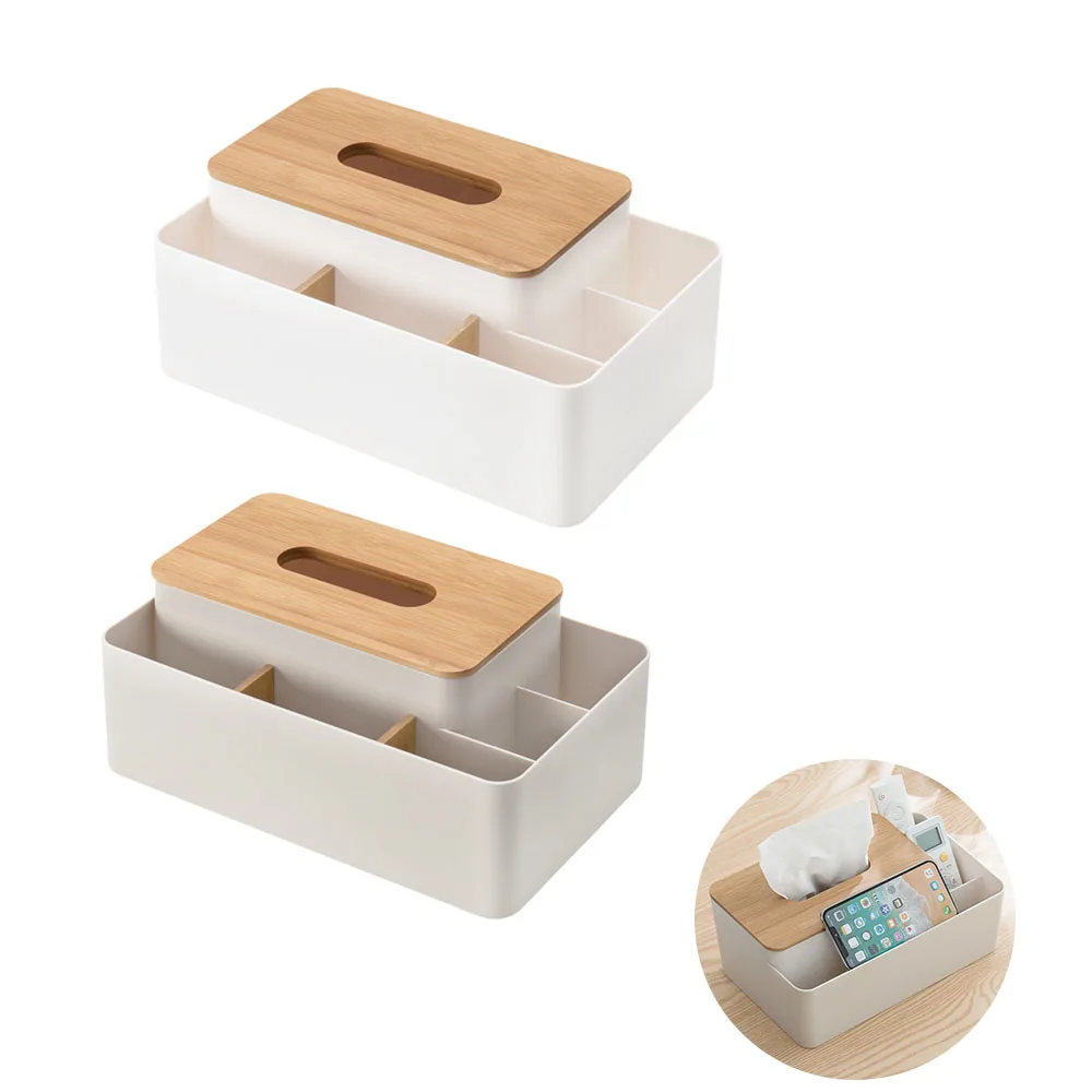 Simple Paper Box with Bamboo Cover Desktop Tissue Box Remote Control Storage Box Desk Storage Organiser
Simple Paper Box with Bamboo Cover Desktop Tissue Box Remote Control Storage Box Desk Storage Organiser