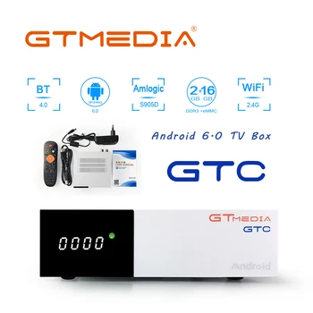 Freesat/GTmedia GTC Satellite Receiver DVB-S2/T2/Cable ISDBT android 6.0 support Netflix Youtube wifi decoder PK H96
Freesat/GTmedia GTC Satellite Receiver DVB-S2/T2/Cable ISDBT android 6.0 support Netflix Youtube wifi decoder PK H96