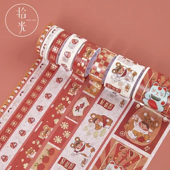 8 Rolls/set Vintage Wahsi Tape Set Office Adhesive Tape Pretty Little Things Diary Journal Album Decorative Tape Washi Tape Lot 
8 Rolls/set Vintage Wahsi Tape Set Office Adhesive Tape Pretty Little Things Diary Journal Album Decorative Tape Washi Tape Lot