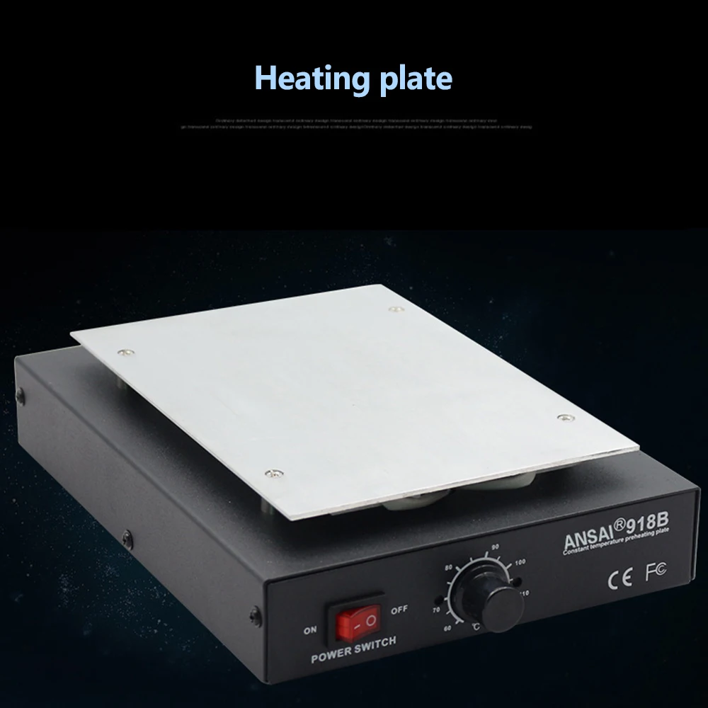 Screen Separation Glass Removal Phone Repair Machine Mobile Phone Removing Preheating Machine Removing Screen Heating Ansai-918B
Screen Separation Glass Removal Phone Repair Machine Mobile Phone Removing Preheating Machine Removing Screen Heating Ansai-918B