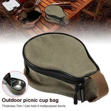 Storage Bag for Cup Durable Tear-Resistant Handbag with Zipper for Bowls Storage Case for Outdoor Camping Hiking Fast delivery
Storage Bag for Cup Durable Tear-Resistant Handbag with Zipper for Bowls Storage Case for Outdoor Camping Hiking Fast delivery