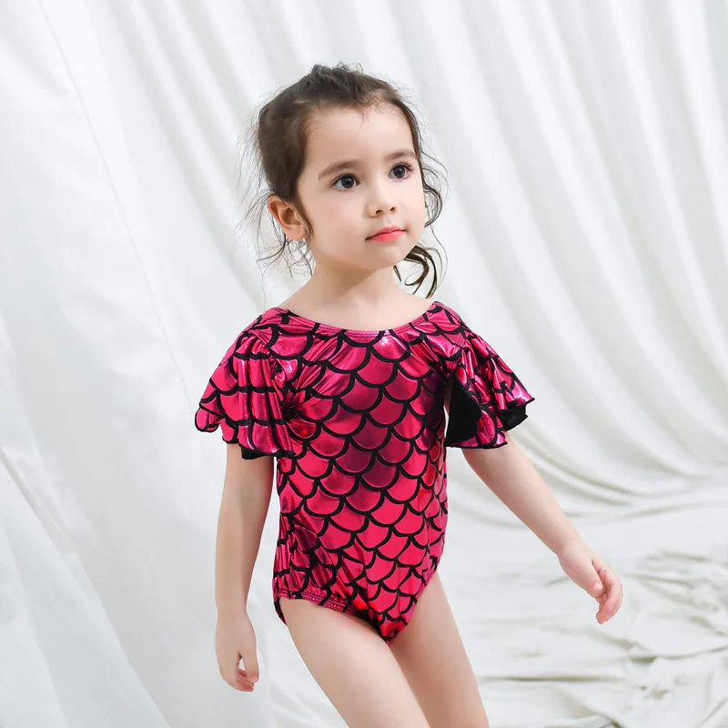 Mermaid Swimsuit Female Baby Small CHILDREN'S Infants Fly Sleeve One-piece Triangular Hot Springs Swimwear Cute 0-3-Year-Old
Mermaid Swimsuit Female Baby Small CHILDREN'S Infants Fly Sleeve One-piece Triangular Hot Springs Swimwear Cute 0-3-Year-Old