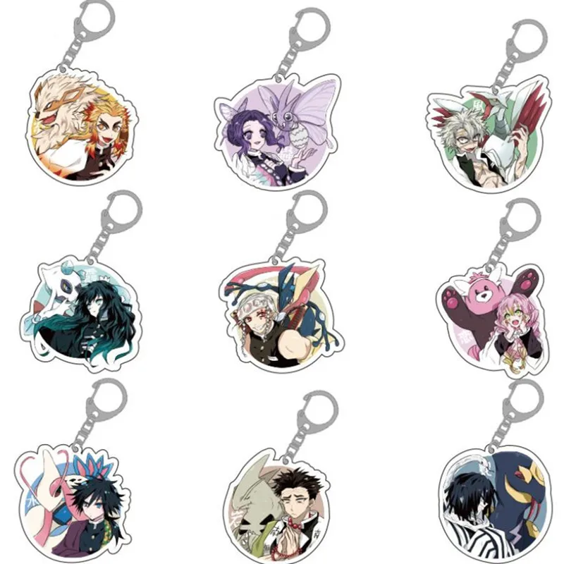Anime Demon Slayer Kimetsu no Yaiba Two-sided Acrylic Keychain Tanjirou Nezuko Zenitsu Inosuke Cosplay Key Chain Kids Boys Gifts
Anime Demon Slayer Kimetsu no Yaiba Two-sided Acrylic Keychain Tanjirou Nezuko Zenitsu Inosuke Cosplay Key Chain Kids Boys Gifts