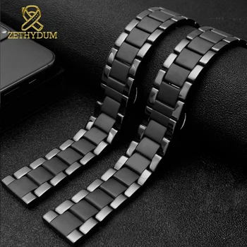 Ceramic Watch band For Huawei Watch GT 2 Strap quick release bar watchband 18mm 20mm 22mm watch bracelet matte black color
Ceramic Watch band For Huawei Watch GT 2 Strap quick release bar watchband 18mm 20mm 22mm watch bracelet matte black color