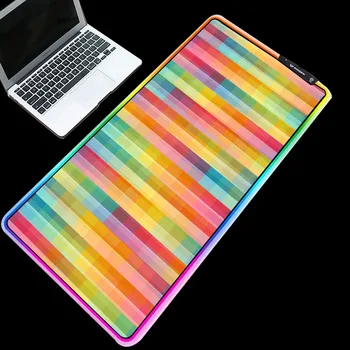 ZSUXTC Large-size lighting lighting gaming RGB mouse pad colorful square pattern table mat home computer office LED keyboard mat
ZSUXTC Large-size lighting lighting gaming RGB mouse pad colorful square pattern table mat home computer office LED keyboard mat